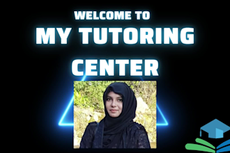 be your tutor for physics, math and chemistry