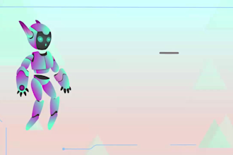 create 2d cartoon animation for kids and learning video