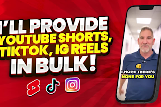 provide engaging youtube shorts in bulk
