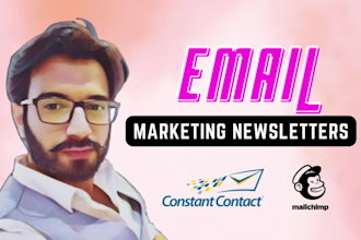 make marketing newsletters for constant contact