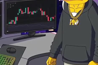do crypto meme video, 2d animation, line art, character design, pepe art
