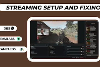 setup streamlabs streamyards fix obs studio for twitch facebook youtube kick
