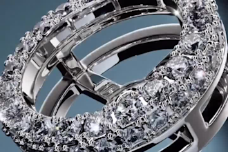 do 3d jewelry model 3d jewelry product animation for  commercial ads render