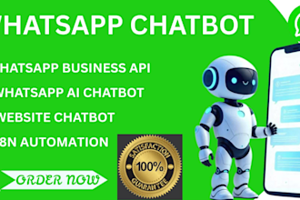 set up whatsapp chatbot, whatsapp automation, whatsapp business API, n8n, twilio