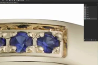 do natural hi end jewelry retouch with 3d quality