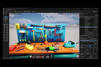 create a 3d animation model object  vrar in psx ps1  ps2 and n64 retro style