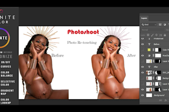 do photoshop highend portrait retouch edits