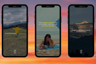 make a 30 sec daily boost video using canva and inspiring text