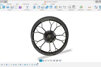 design 3d models and rendering in fusion 360