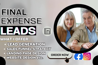 final expense leads final expense burial insurance leads final expense website