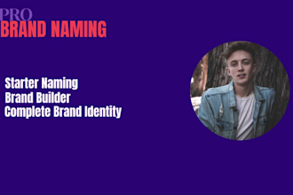 create a catchy brand name and slogan for your business