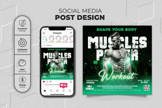 design scroll stopping, ad creative social media designs