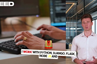 develop any python django full stack websites and web apps