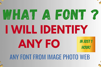 identify fonts swiftly for you delivering quick and precise results