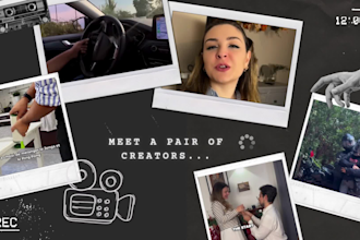 create couples ugc video for social media in italian