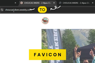 design, replace, add favicon, browser tab icon on your weebly website