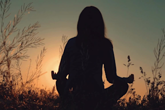 create HD 1hr 30min meditation and deep sleep music videos