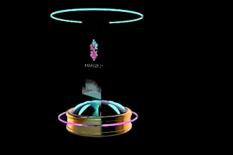 create 3d nft card, nft animation, and all types of animated gif
