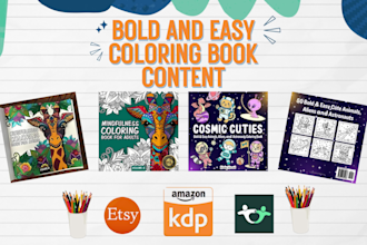 design high quality coloring book pages for adults and teens