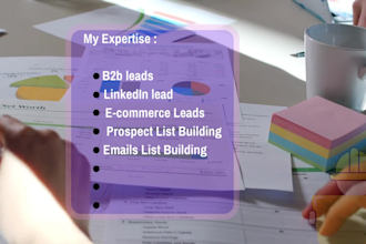 provide shopify ecommerce leads, b2b lead generation