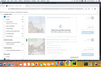 use python selenium for web automation and scraping