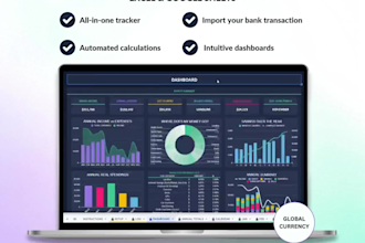 create custom excel spreadsheet automation finance budget planner spreadsheet