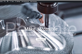 create a website, and layer slider in slider revolution