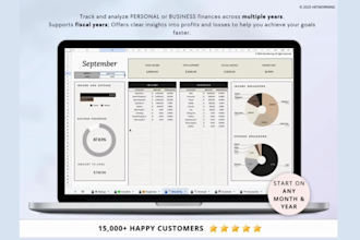 create a google sheets budget planner and annual income expense tracker