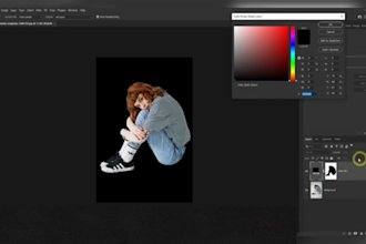 photo editing, do background removal, hair masking, cut out
