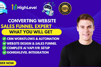 migrate clone your crm, website, funnel workflow to ghl gohighlevel as expert VA