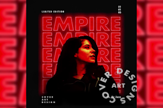 design your professional album cover art or single artwork