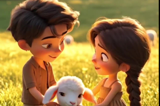 create compelling ai animation for children kid animation 3d pixar style cartoon