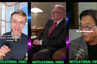 upload 300 motivational viral short videos to youtube and instagram