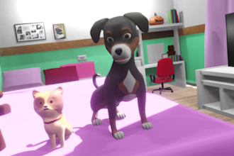 create a 2d cartoon animation or 3d cartoon animation video