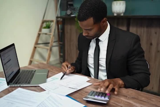 do accounting, bookkeeping, tax prep, financial service explainer video ads