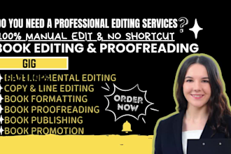 edit, proofread, format your fantasy, sci fi, romance novel, memoir, real story