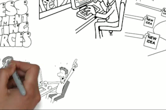 create amazing whiteboard animation doodle videos