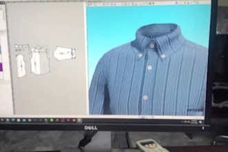 make 3d model of garments bags and footballs