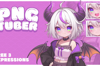 draw pngtuber character design