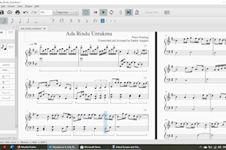 transcribe any song into piano music sheet