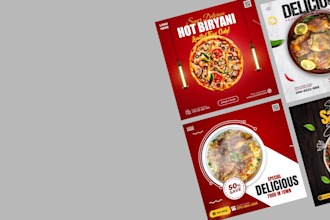 create engaging social media animation ads for food, travel and brands