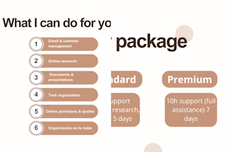 be your personal assistant for tasks and organization