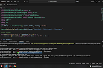 create account checkers and browser automations using python selenium