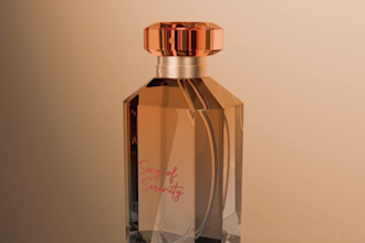 do 3d perfume animation 3d perfume model 3d fragrance animation 3d perfume video