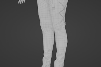 retopologize your 3d characters and meshes