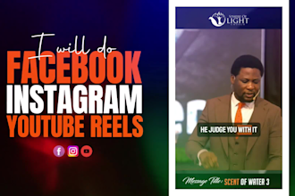 do church instagram and facebook reel and youtube shots
