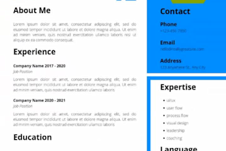 resume writer, cv maker, update resume and cover letter