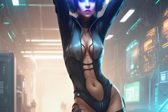 animate ai generated video of pinups