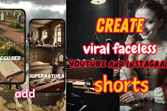 create viral faceless ai history shorts for youtube and instagram reels