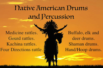 record native american drums and percussion